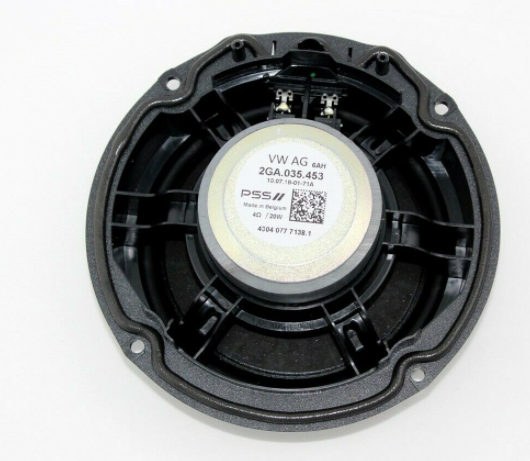 new volkswagen t-roc a11 front door loudspeaker 2ga035453 original