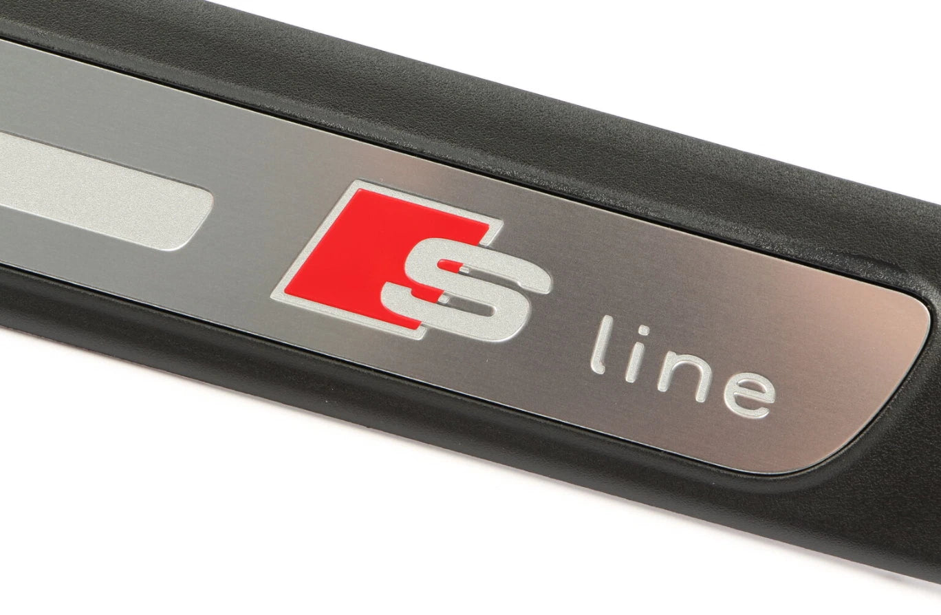 NEW AUDI A4 B8 REAR LEFT DOOR SILL TRIM STRIP S-LINE 8K0853375B01C ORIGINAL