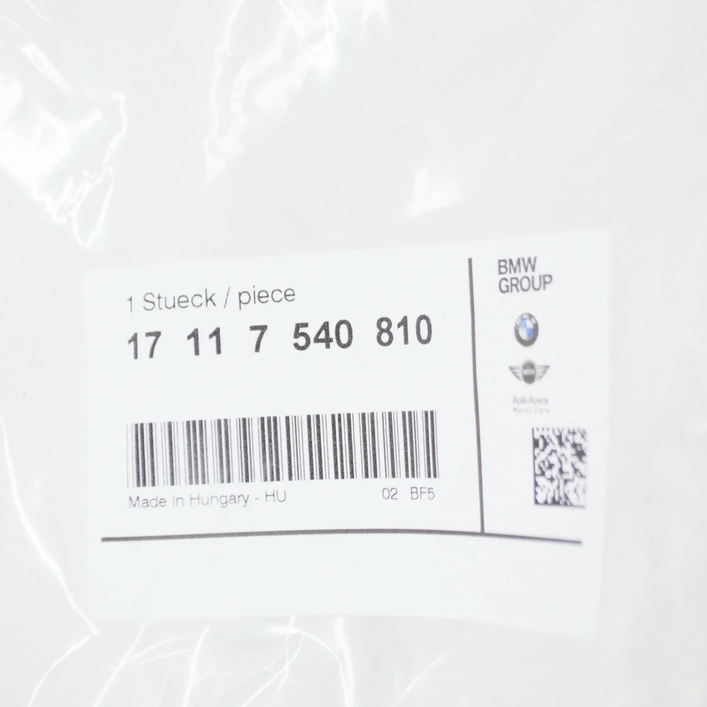 NEW BMW 3 E90 POWER STEERING COOLER 17117540810 7540810 ORIGINAL