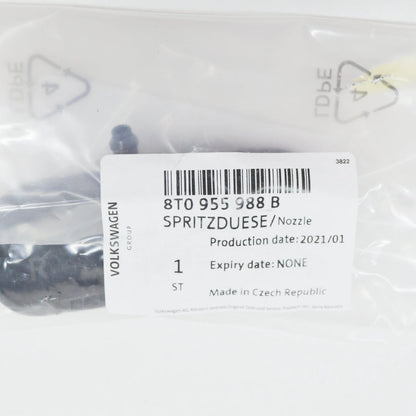 NEW AUDI A4 B8 FRONT WINDSHIELD WASHER JET RIGHT 8T0955988B