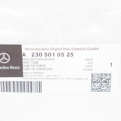 NEW MERCEDES-BENZ SL R230 AMG COOLANT BREATHER PIPE A2305010525 ORIGINAL