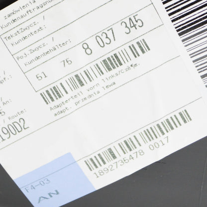 NEW BMW X5 E70 FRONT LEFT ADAPTER PIECE 8037345 51758037345 ORIGINAL