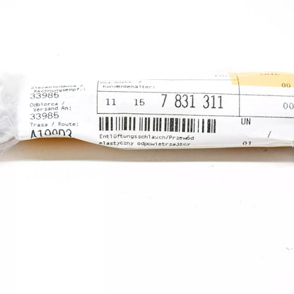 NEW BMW E46 E85 E86 Z3 CABRIO COUPE CRANKCASE VENT HOSE 11157831311 7831311