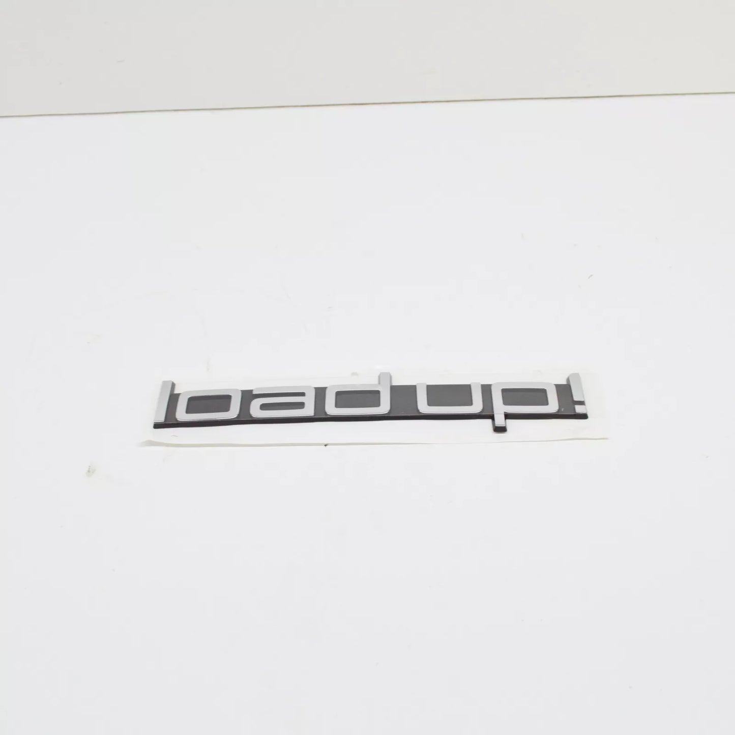 NEW VOLKSWAGEN UP REAR LOAD UP EMBLEM BADGE 1S6853687CDPJ ORIGINAL