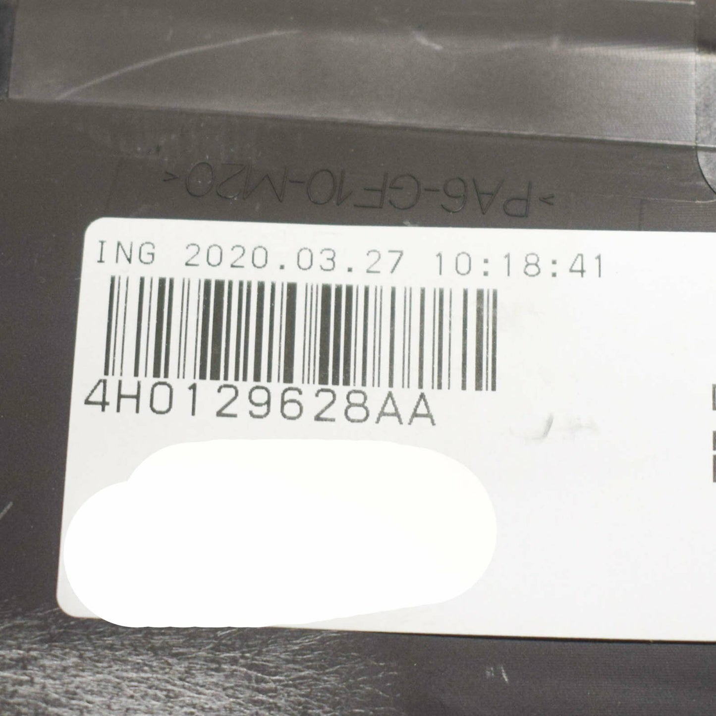 NEW AUDI A8 4H AIR INTAKE TUBE DUCT 4H0129628AA ORIGINAL