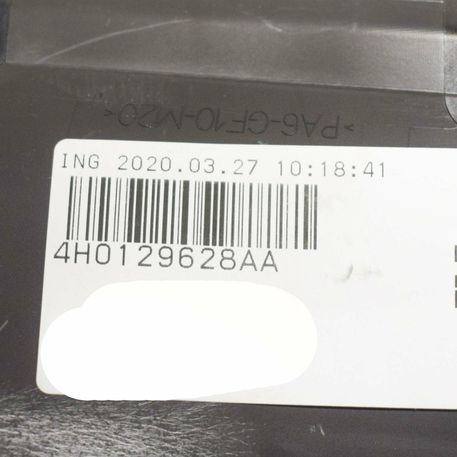 NEW AUDI A8 4H AIR INTAKE TUBE DUCT 4H0129628AA ORIGINAL