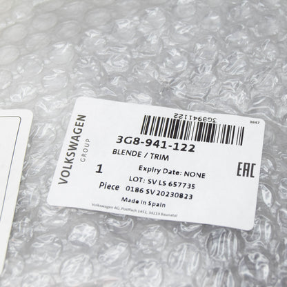 NEW VW ARTEON FRONT RIGHT HEADLIGHT UPPER COVER PANEL 3G8941122 ORIGINAL