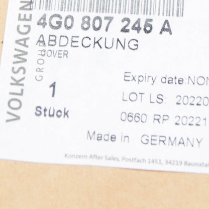 NEW AUDI A6 RS6 FRONT LEFT REAR GRILL COVER TRIM 4G0807245A ORIGINAL