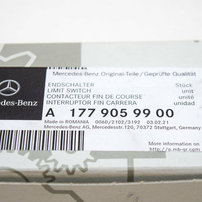 NEW MERCEDES-BENZ A W177 SECURITY ALARM LIMIT SWITCH A1779059900 ORIGINAL