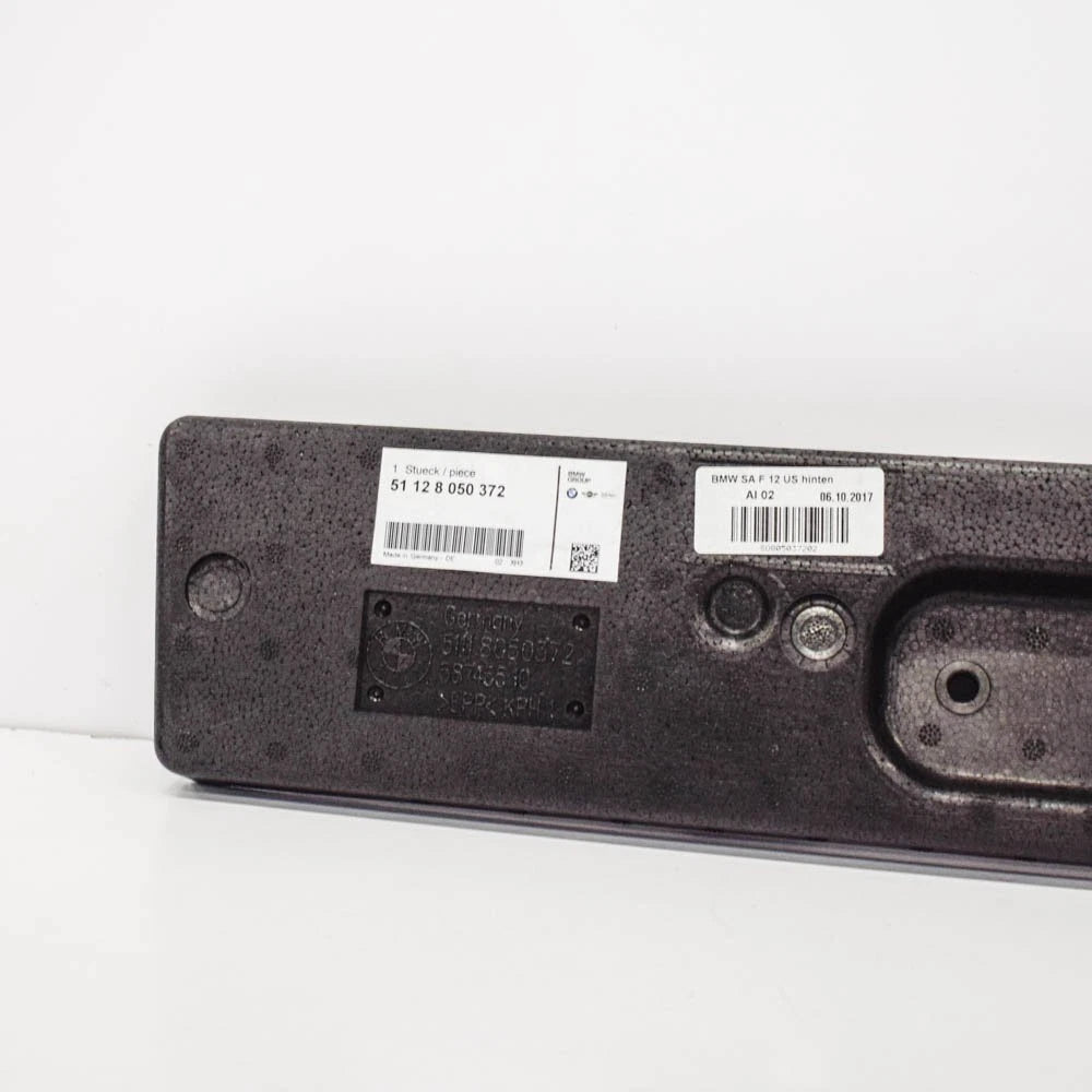 NEW BMW 6 F12 USA M6 REAR BUMPER SHOCK ABSORBER 51128050372 ORIGINAL