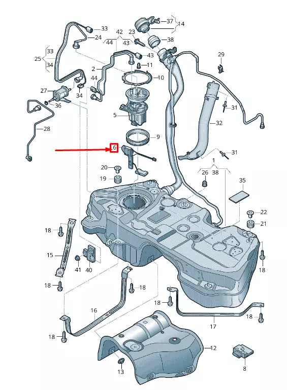 NEW AUDI Q5 FY FUEL TANK SENDING UNIT 80A919047H ORIGINAL