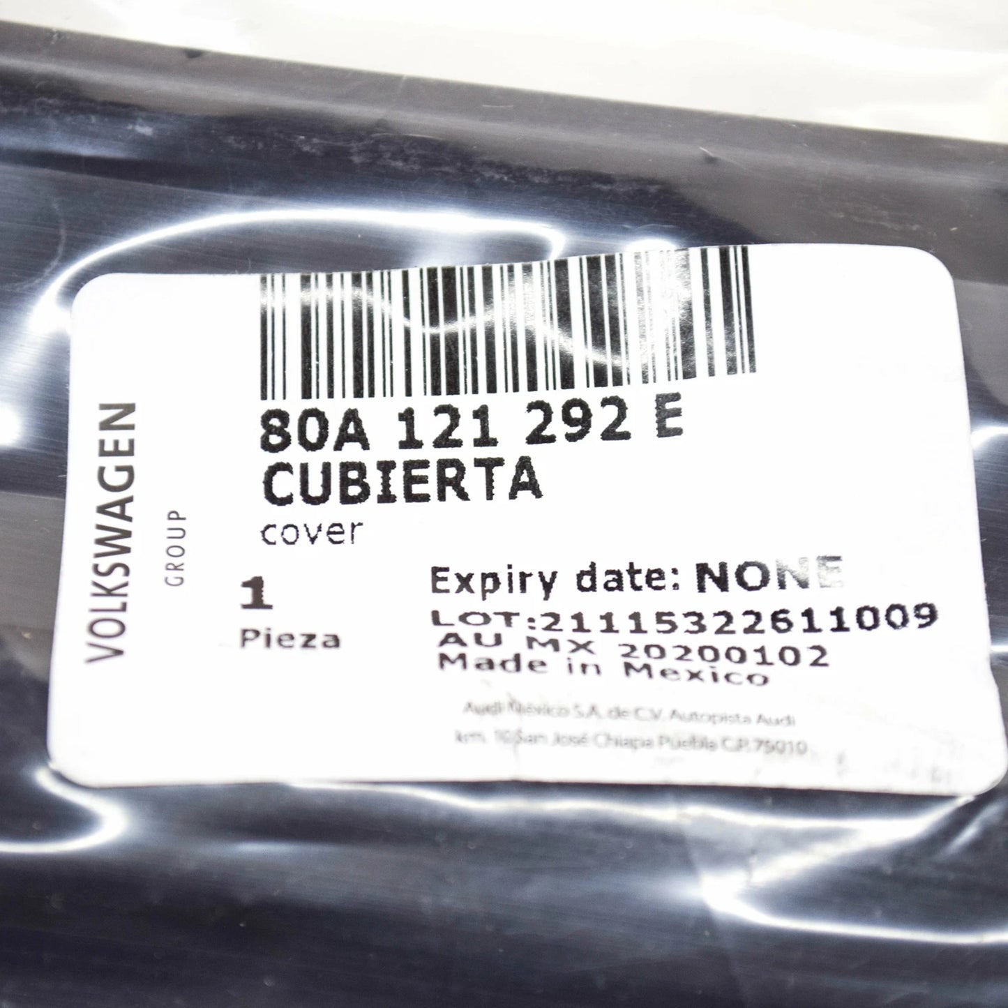 NEW AUDI Q5 FY UPPER RADIATOR SUPPORT PANEL SEAL 80A121292E