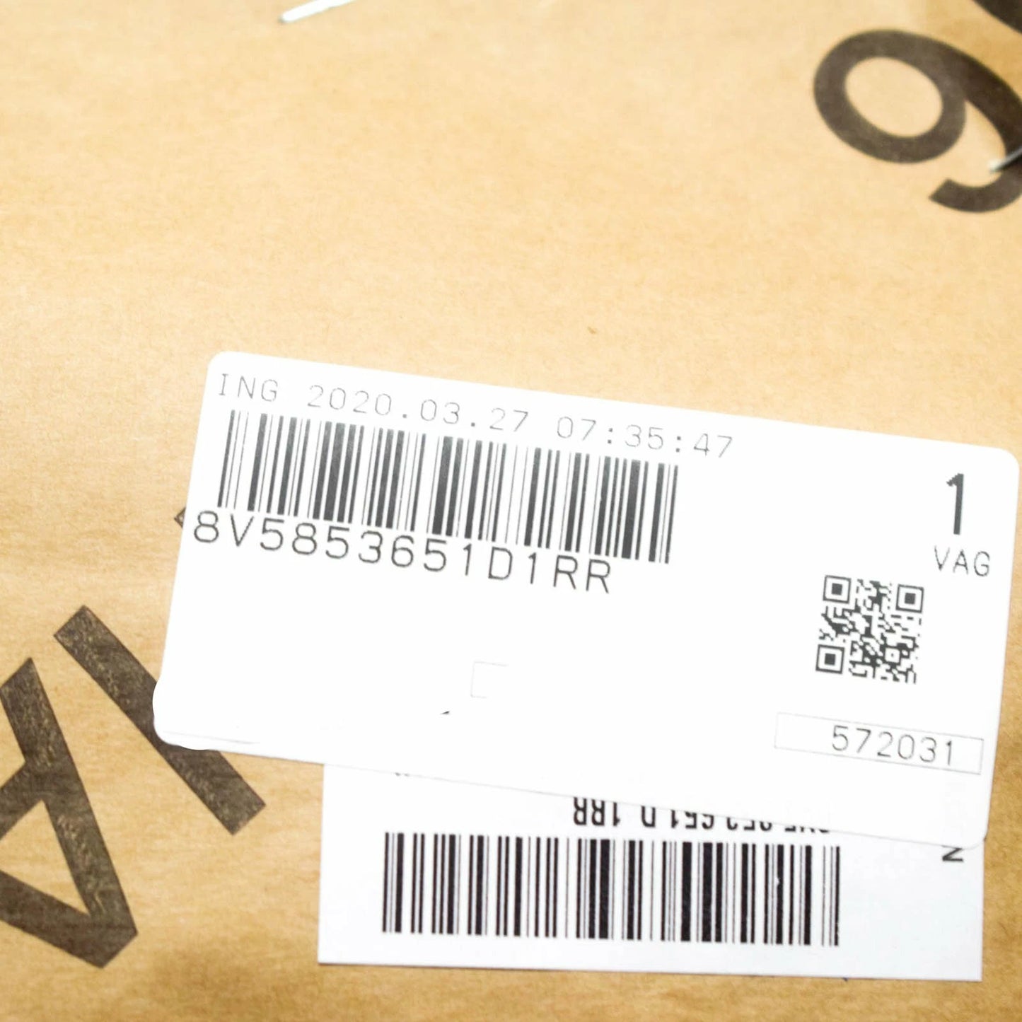 NEW AUDI A3 S3 FRONT BUMPER RADIATOR GRILLE 8V5853651D1RR