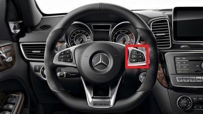 NEW MERCEDES-BENZ A W176 STEERING WHEEL RIGHT SWITCH A09990507009107 ORIGINAL