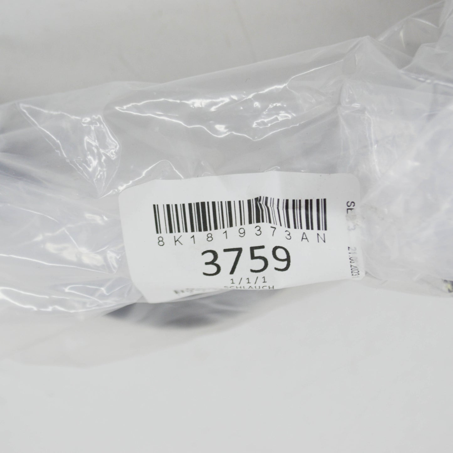 NEW AUDI A5 SPORTBACK 8T HVAC HEATER HOSE 8K1819373AN ORIGINAL