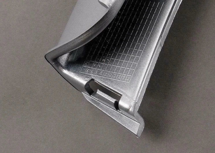 NEW AUDI TT 8J REAR BUMPER LOWER SPOILER 8J0807514X7W ORIGINAL