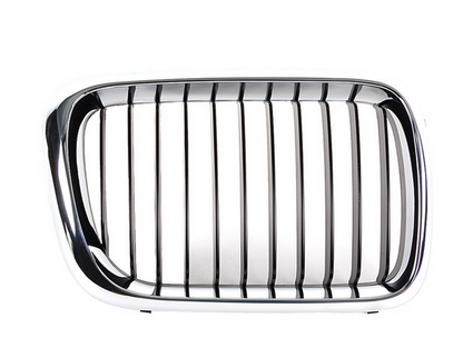 new bmw 3 e36 front radiator right grille chrome 51138195152 8195152 original