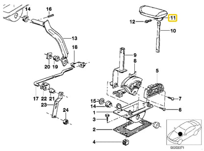 NEW BMW SERIES 3 5 6 7 Z3 AUTOMATIC TRANSMISION SHIFT KNOB 1216905