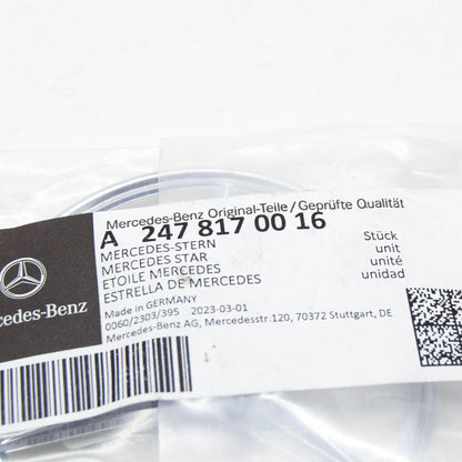 NEW MERCEDES-BENZ GLB X247 REAR MERCEDES STAR BADGE EMBLEM A2478170016 ORIGINAL