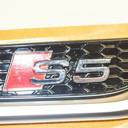 NEW AUDI A5 S5 8W6 RIGHT FENDER S-LINE EMBLEM BADGE 8W6853602CPUZ ORIGINAL