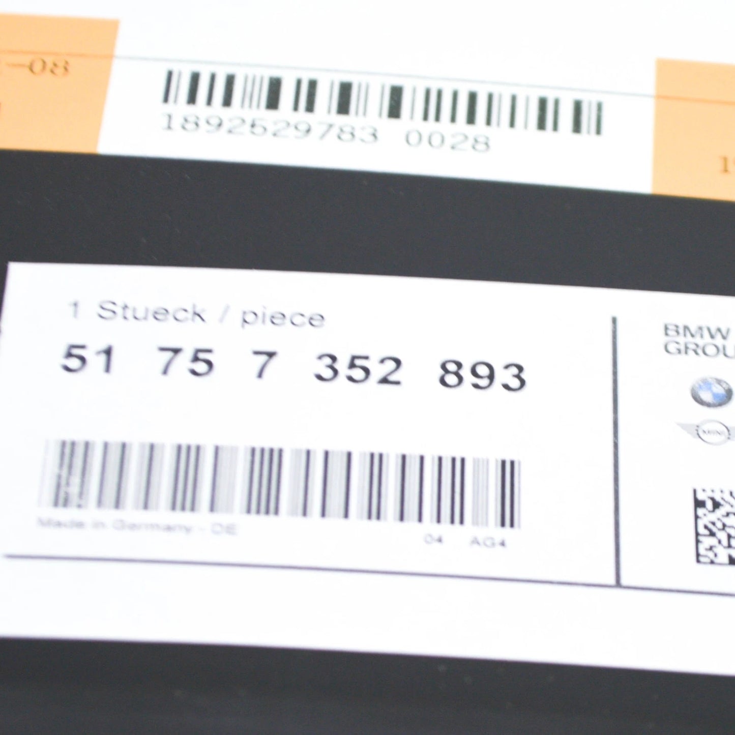 NEW BMW I8 I12 LEFT WHEELHOUSE EXTENSION 7352893 51757352893 ORIGINAL