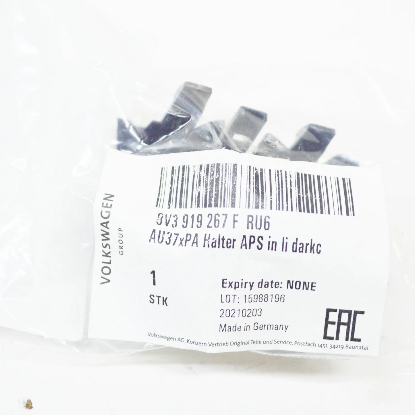 NEW AUDI A3 8V RADIATOR GRILLE LEFT PDC SENSOR SUPPORT 8V3919267FRU6