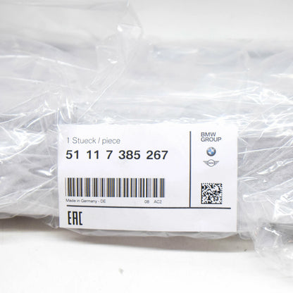 NEW BMW 5 G30 FRONT BUMPER LOWER CENTER GRILLE LINES 51117385267 ORIGINAL