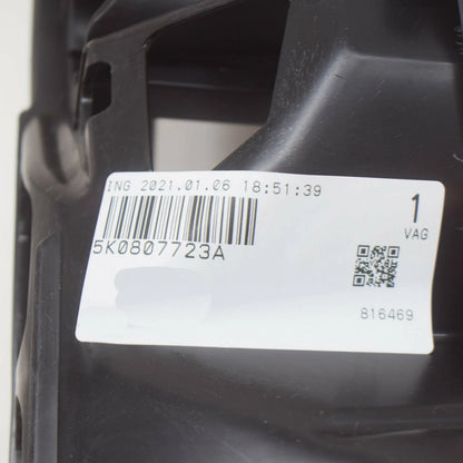 NEW VW GOLF MK6 FRONT BUMPER LEFT SUPPORT ELEMENT 5K0807723A ORIGINAL