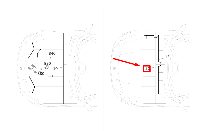 new mercedes-benz cla c117 basic scope wiring harness lhd a2465406202 original