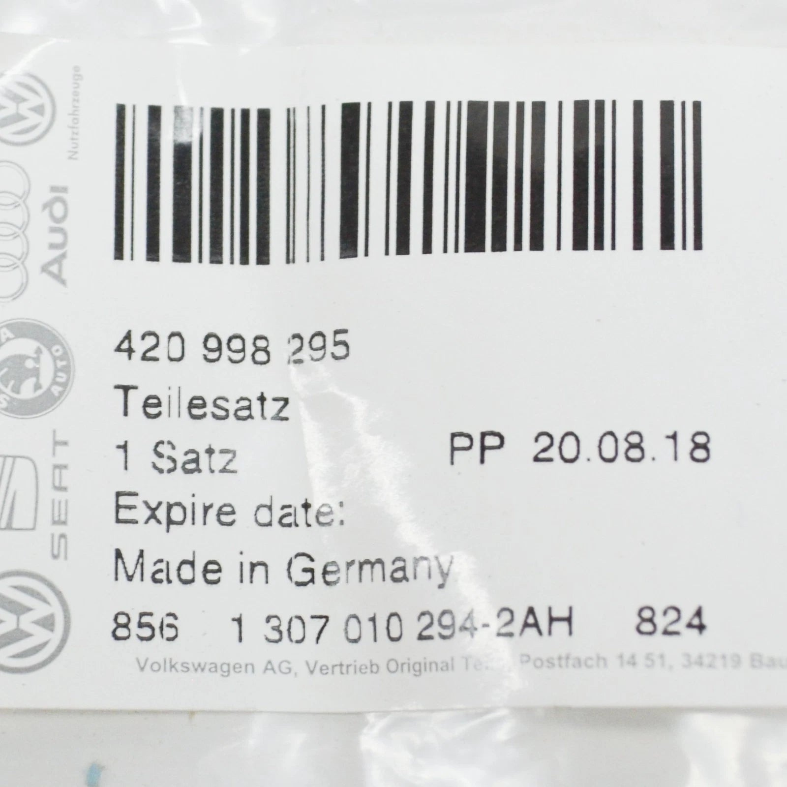 NEW AUDI A4 B8 REPAIR SET FOR TURN SIGNAL INDICATOR 420998295