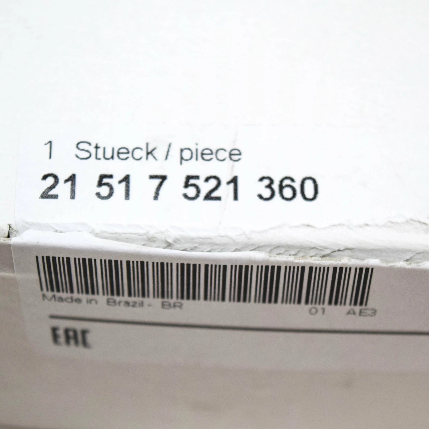 NEW BMW 3 E46 CLUTCH RELEASE BEARING 21517521360 7521360 ORIGINAL