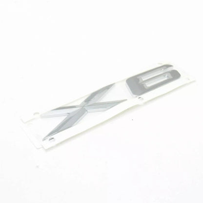 NEW BMW X6 E71 LABEL STICKER BADGE EMBLEM 51147196556 7196556 2011 ORIGINAL