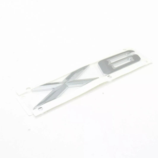 NEW BMW X6 E71 LABEL STICKER BADGE EMBLEM 51147196556 7196556 2011 ORIGINAL