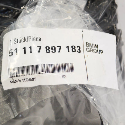 NEW BMW 5 E60 FRONT RIGHT BUMPER LOWER ACC GRILL TRIM 51117897183 ORIGINAL