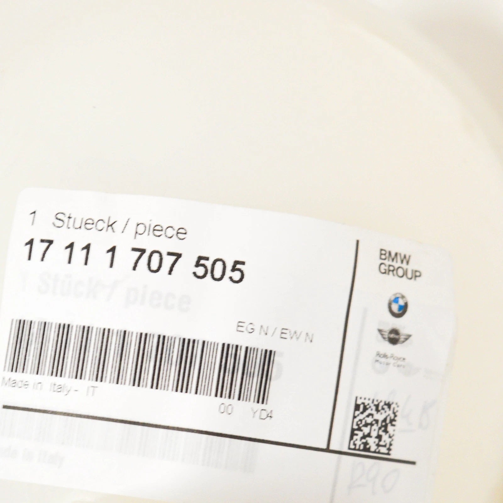 NEW BMW 6 E24 COOLANT EXPANSION TANK 17111707505 1707505 ORIGINAL