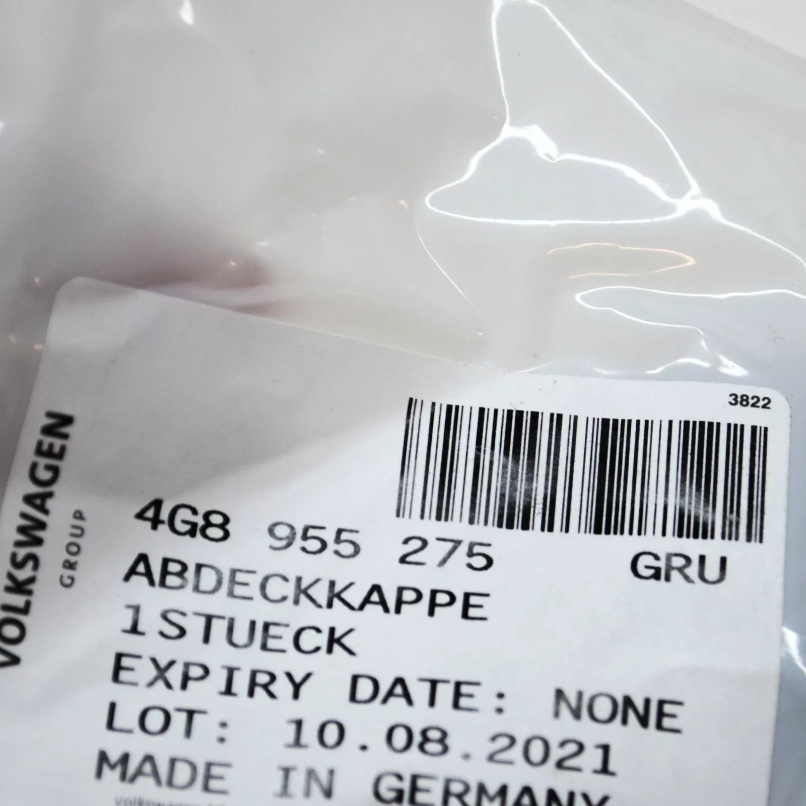 NEW AUDI A7 4G LEFT HEADLIGHT WASHER COVER 4G8955275GRU 4G8955275 GRU