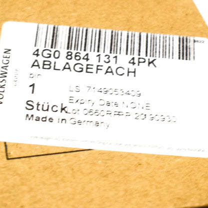 NEW AUDI A6 C7 CENTER CONSOLE UTILITY BOX 4G08641314PK ORIGINAL