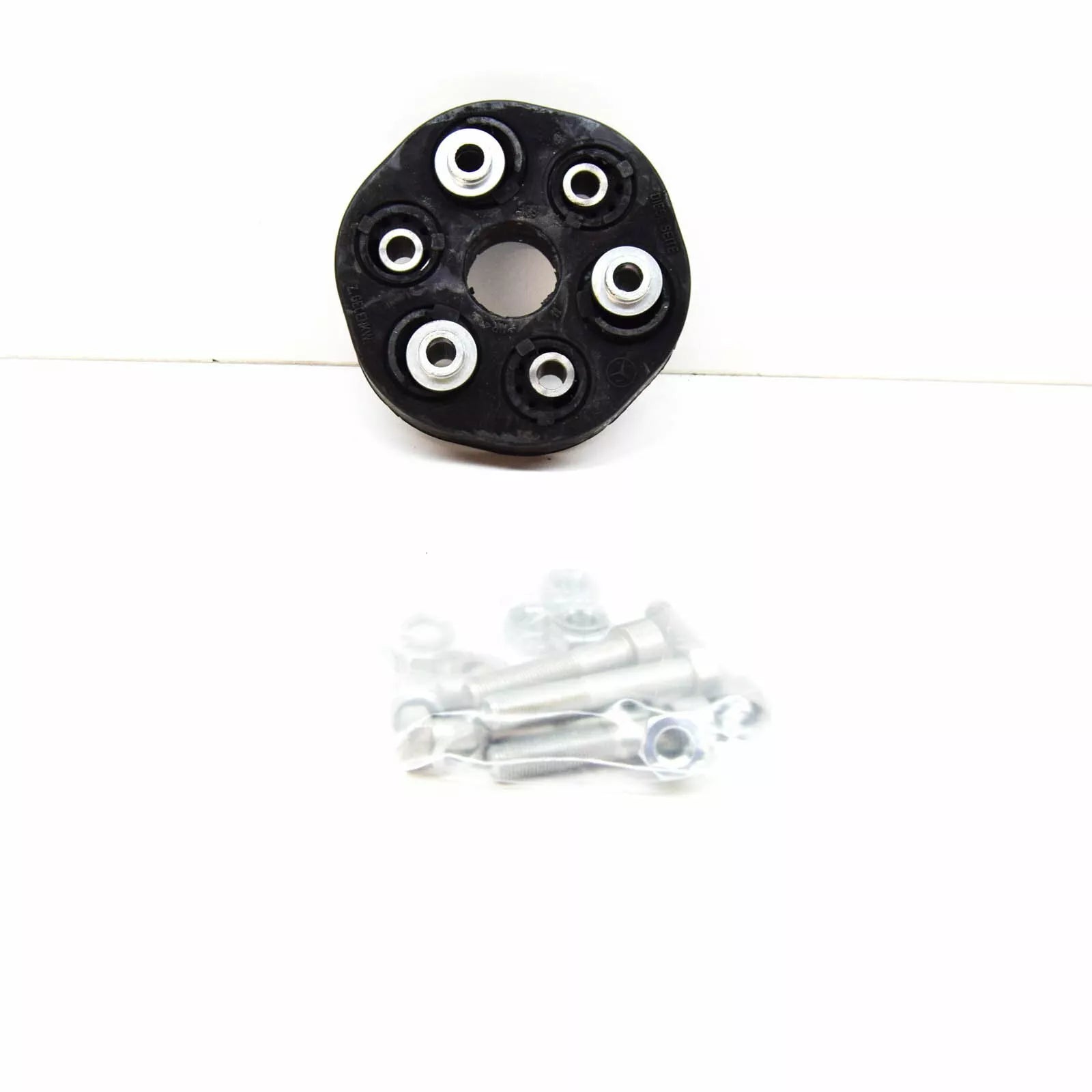 NEW MB E W124 PROPELLER SHAFT FRONT FLEXIBLE JOINT DISC KIT A1244100015