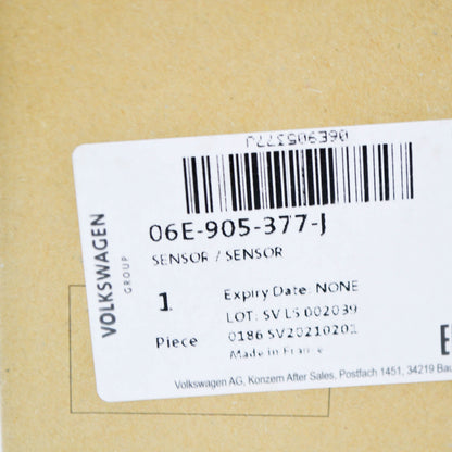 NEW AUDI A6 C7 ENGINE DETONATION KNOCK SENSOR CYL. 1-3 06E905377J ORIGINAL