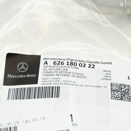 NEW MERCEDES-BENZ VITO W447 OIL RETURN LINE A6261800222 ORIGINAL