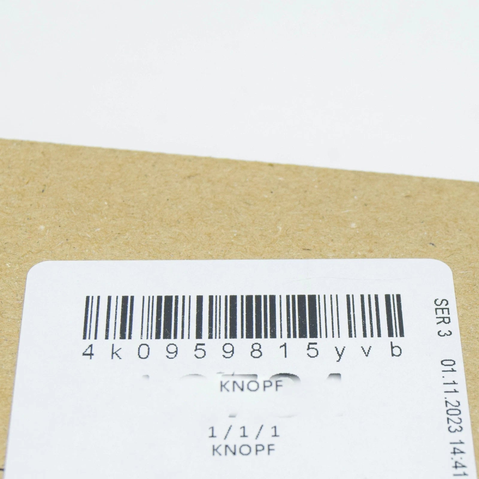 NEW AUDI Q7 4M FRONT LEFT POWER SEAT SWITCH KNOB 4K0959815YVB ORIGINAL