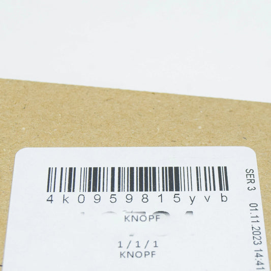 NEW AUDI Q7 4M FRONT LEFT POWER SEAT SWITCH KNOB 4K0959815YVB ORIGINAL