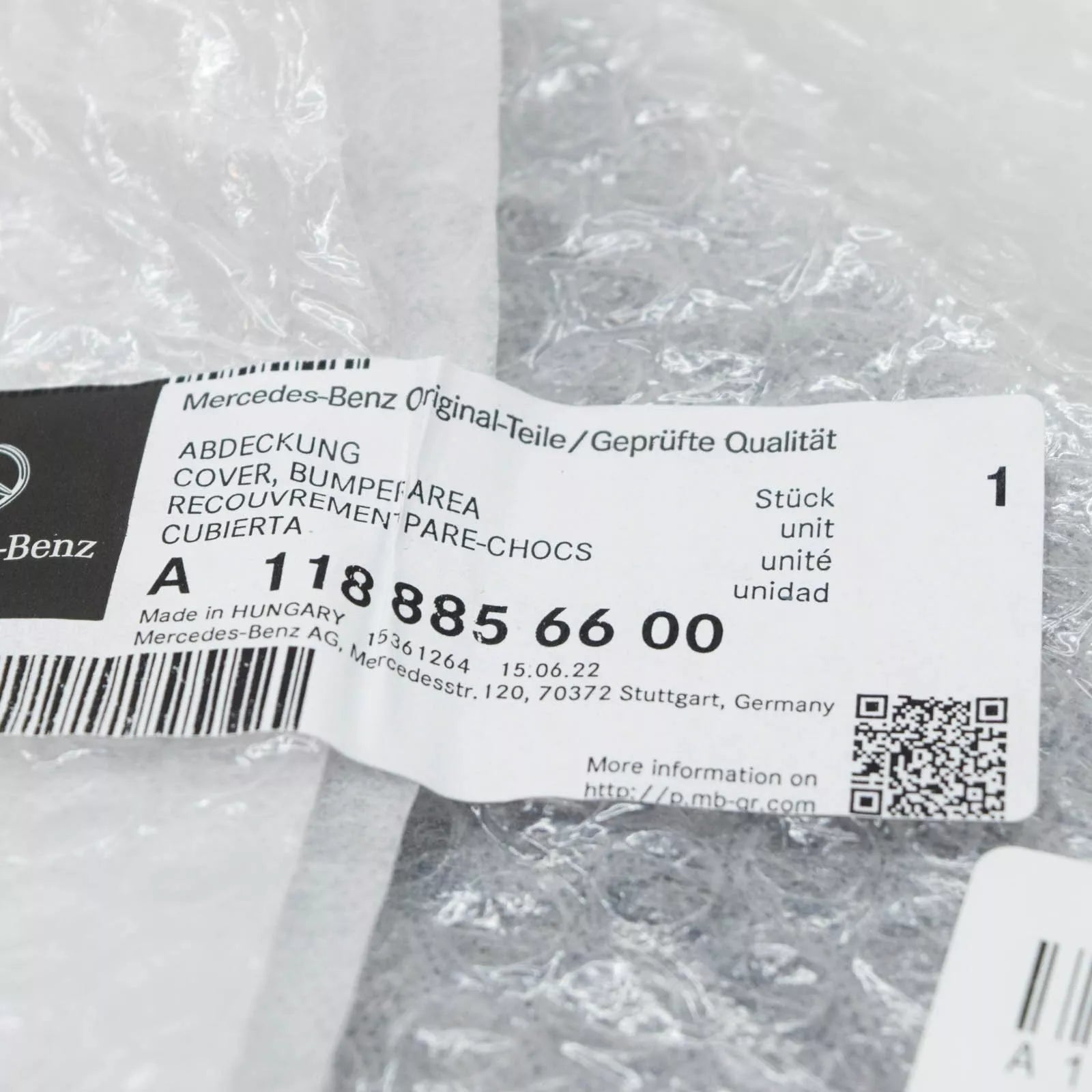 NEW MERCEDES-BENZ CLA COUPE C118 FRONT BUMPER LEFT GRILLE A1188856600 ORIGINAL