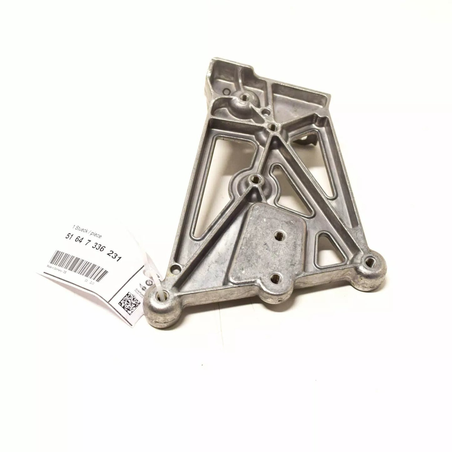 NEW BMW I8 I12 FRONT LEFT HEADLIGHT BRACE BRACKET 51647336231 ORIGINAL