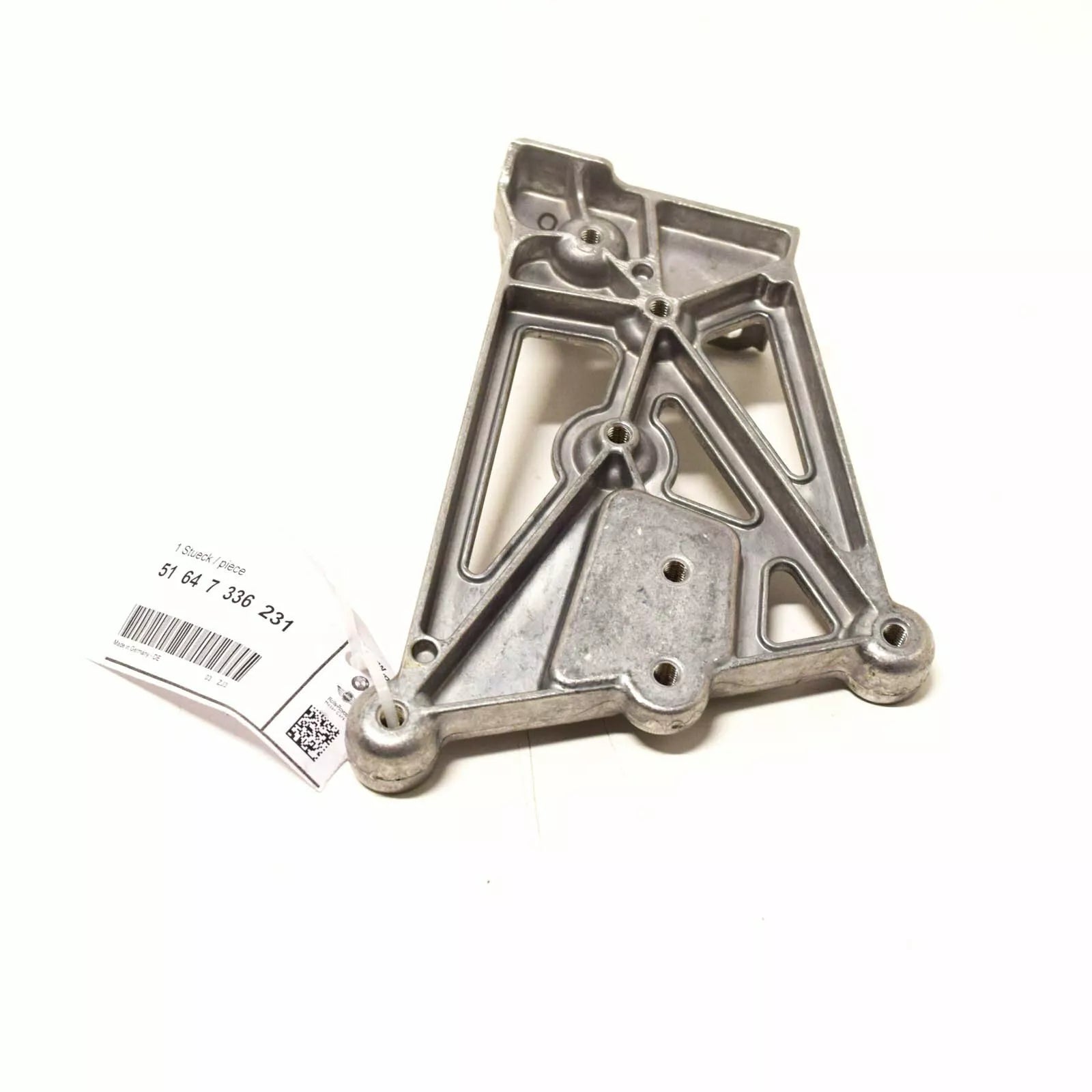 NEW BMW I8 I12 FRONT LEFT HEADLIGHT BRACE BRACKET 51647336231 ORIGINAL