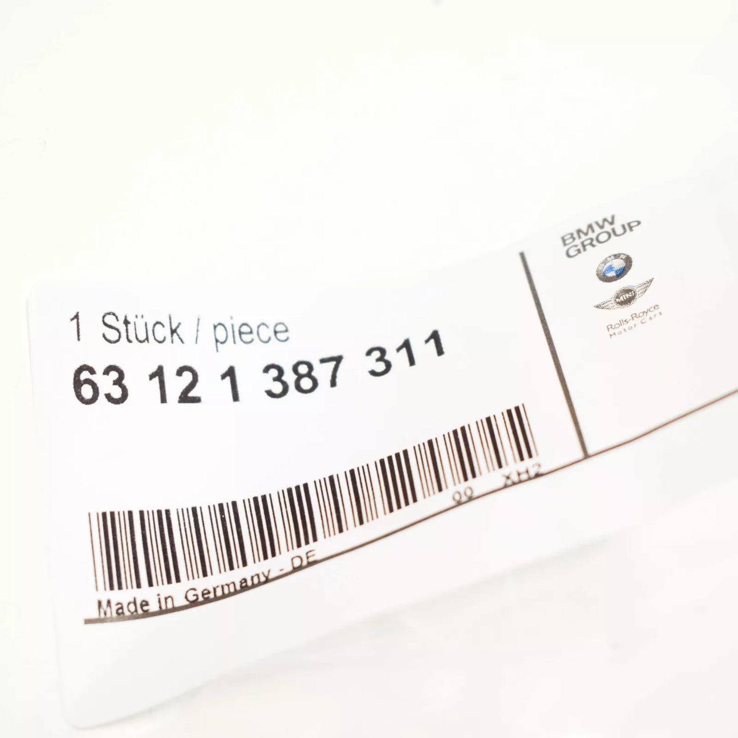 NEW BMW 3 E36 HEADLIGHT GASKET 63121387311 1387311 ORIGINAL