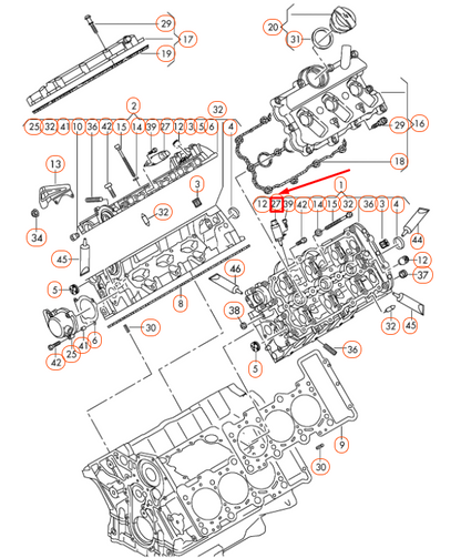 NEW AUDI A6 C7 CAMSHAFT ADJUSTER UNIT 06E103697AE ORIGINAL