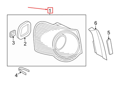 NEW VW PASSAT B6 3C REAR OUTER RIGHT TAILLIGHT 3C9945096P ORIGINAL