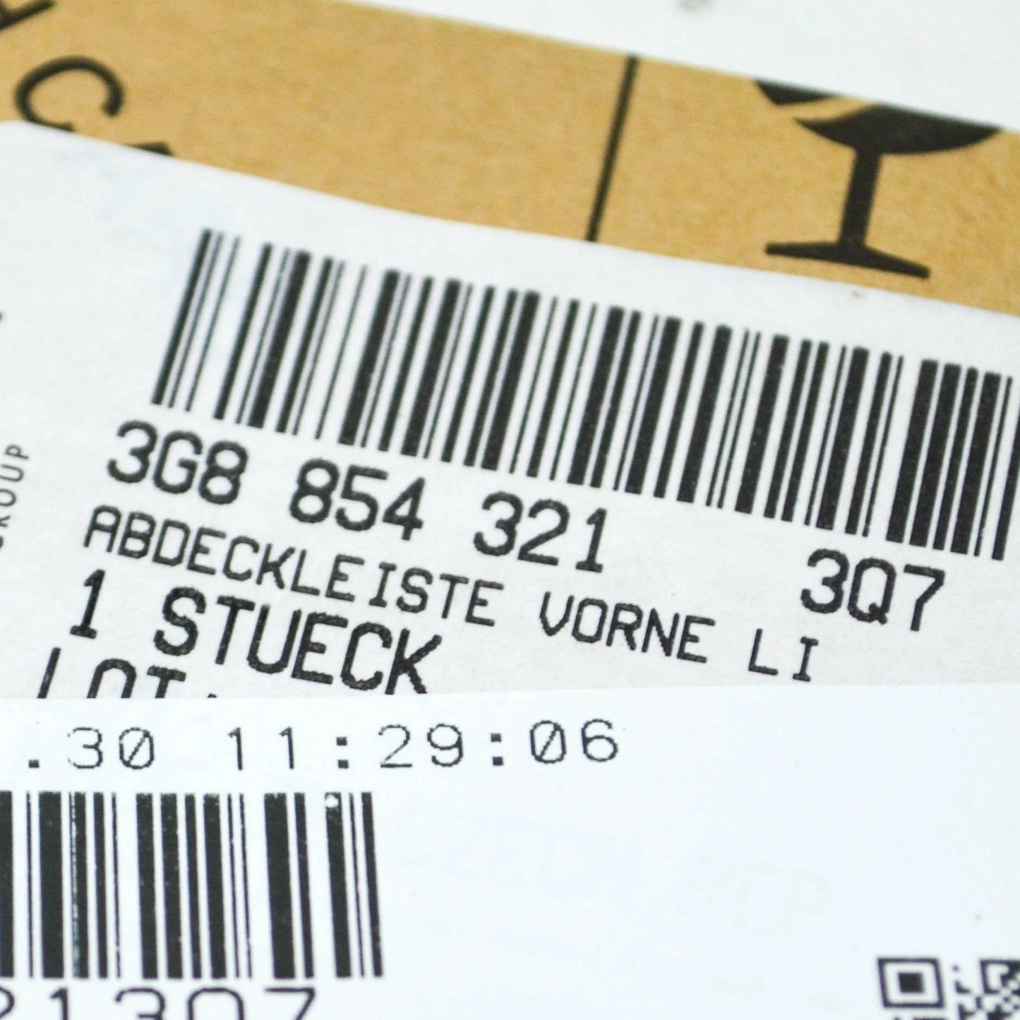 NEW VW ARTEON 3H7 FRONT LEFT ROCKER PANEL INSERT TRIM 3G88543213Q7 ORIGINAL