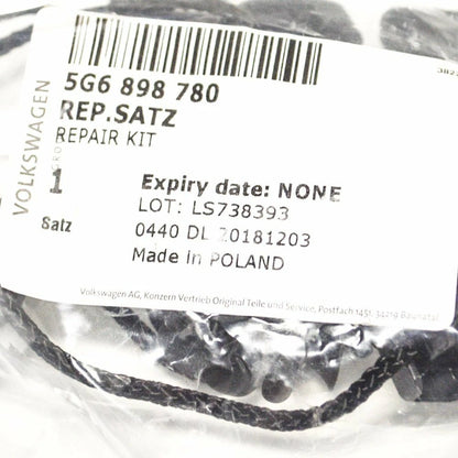 NEW VOLKSWAGEN GOLF MK7 PARCEL SHELF COVER BRACKET REPAIR SET 5G6898780